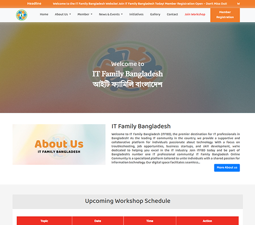 IT FAMILY BANGLADESH screenshot